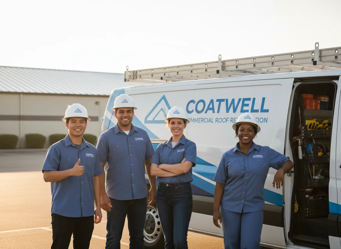 Commercial roof coating company in Lenox Dale, MA